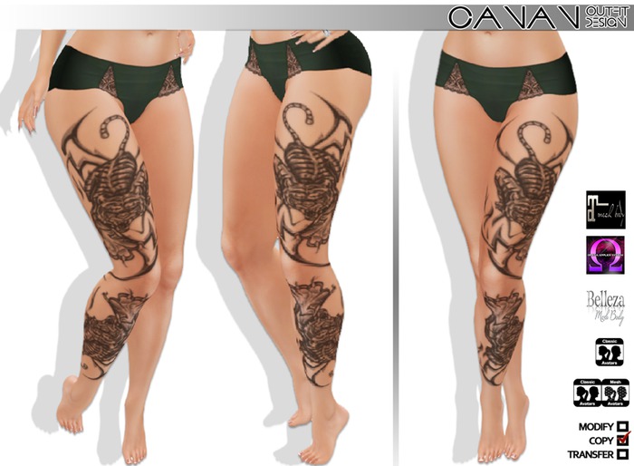 CANAN - Tattoo 'C' - Lower