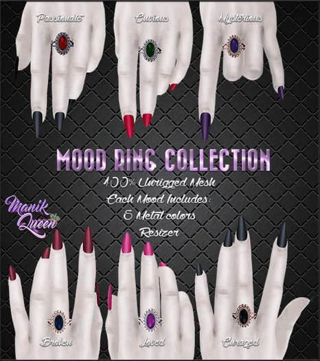 MANIK QUEEN - Mood Rings - Broken