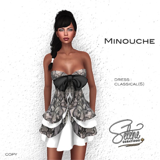 [Selene Creations] Minouche Blanche-Noire