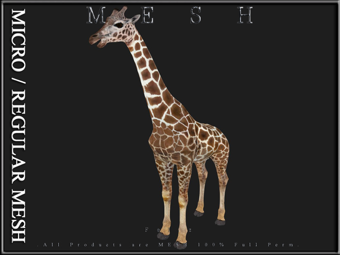 [Feliz] Giraffe - Micro and Regular MESH - FULL PERM