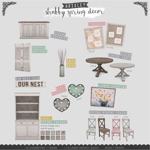 [Brixley] spring cabinet RARE