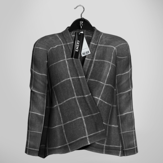 Emery Madeon Checked Jacket Grey