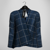 Emery Madeon Checked Jacket Navy