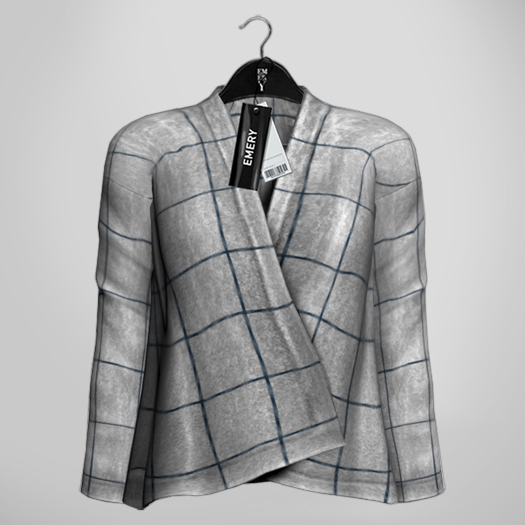 Emery Madeon Checked Jacket Pure