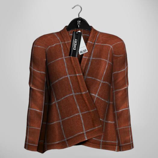 Emery Madeon Checked Jacket Terra