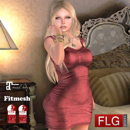:: FLG Dress Damarina + HUD 10 Models ::