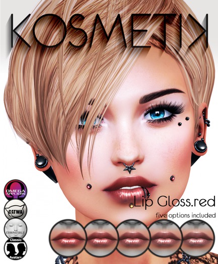 .kosmetik - Lip Gloss.red