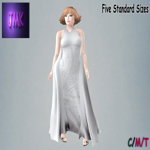 ~JMK~Jord white Dress  (B)