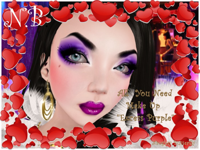 ))N.B.((NaughtyButterfly - All You Need - MakeUp - Purple
