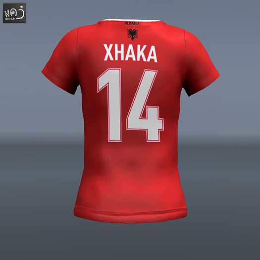 ALBANIA 2016, Xhaka 14 (MESH) boxed