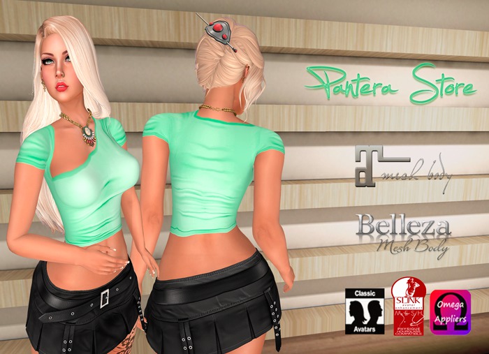 .::PS Pantera Store::. Top Isa Baby Green "ADD ME and Click"