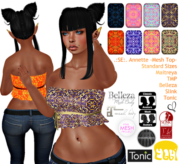 .:SE:. Annette -Mesh Top- Promo