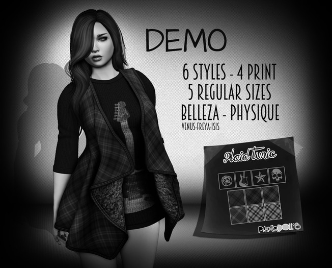 ..::PD::.. Plaid tunic DEMO