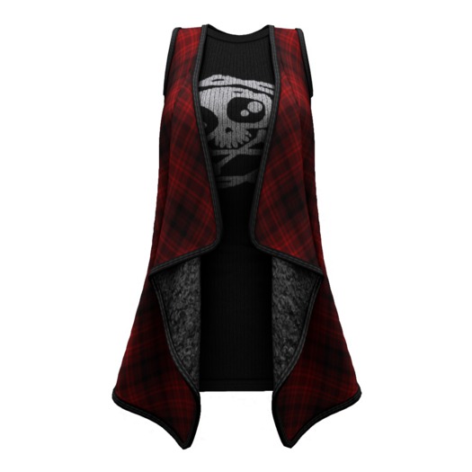 ..::PD::.. Plaid Tunic [Red]