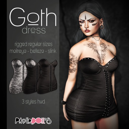 ..::PD::.. Goth dress [Wear me]