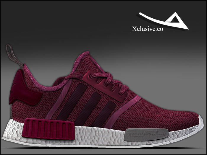 !X.co! NMD Boost Burgundy  [Pack]