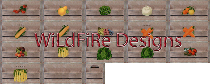 FRUIT AND VEGE CRATES 