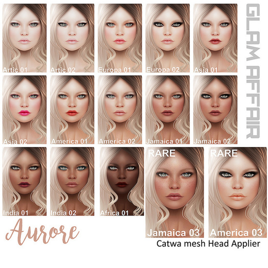 Glam Affair - Catwa Applier - Aurore - Asia 02