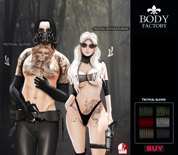[BODY FACTORY] Tactical Gloves 