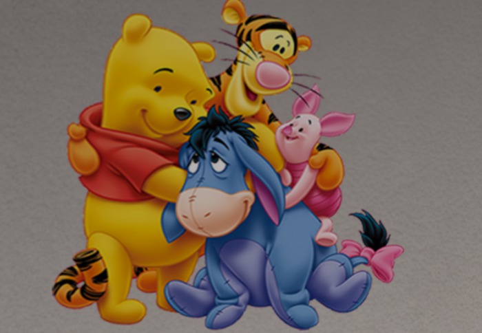 Decal Pooh and friends
