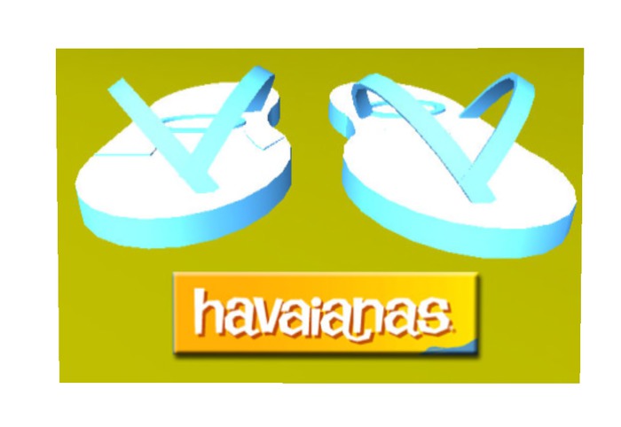 Havaianas BLUE flip flop sandal
