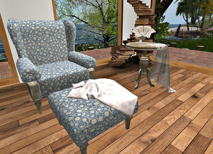 CJ My cozy Chair with 50 Single Sits + Props + Ottoman
