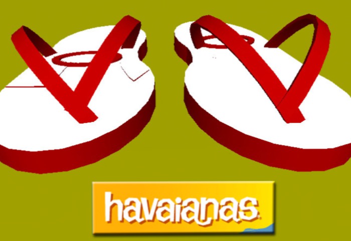 Havaianas Red FLip Flops