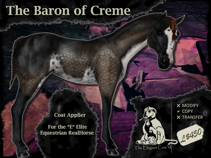 .:T.E.C:. RH Coat: The Baron of Creme applier hud (Add to Worn)