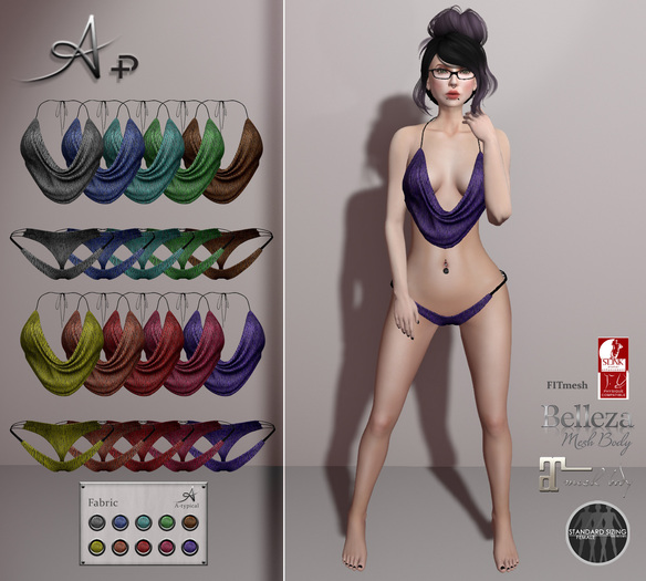 A+ Cracked Bikini