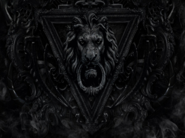 Gothic Lion Wall Texture