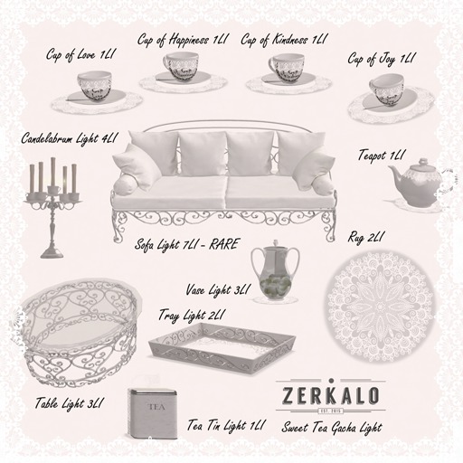 [ zerkalo ] Sweet Tea - Tea Tin Light