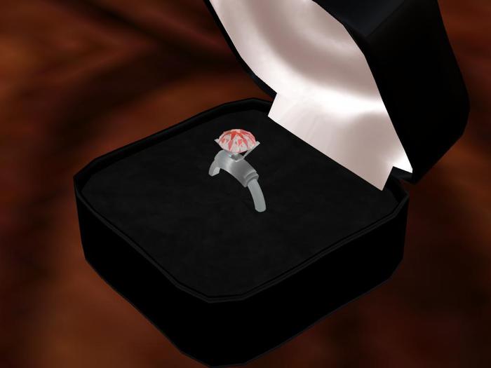 Silver Sereem Diamond Ring Boxed