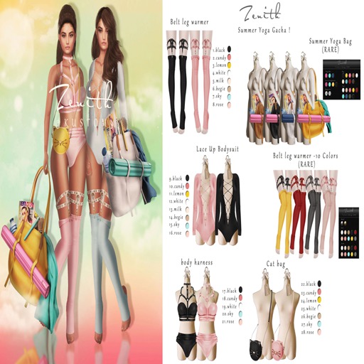 =Zenith=Cat bag (lemon) -rigged