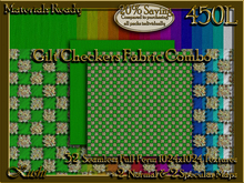 !Kushi! GiltCheckersCOMBO Textures -WEAR TO UNPACK