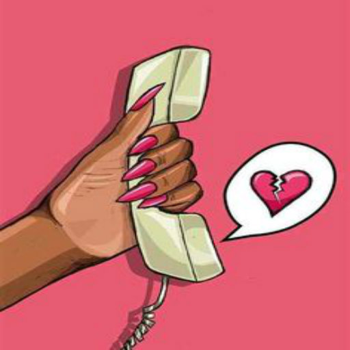 *K* Telephone Heart Break Poster