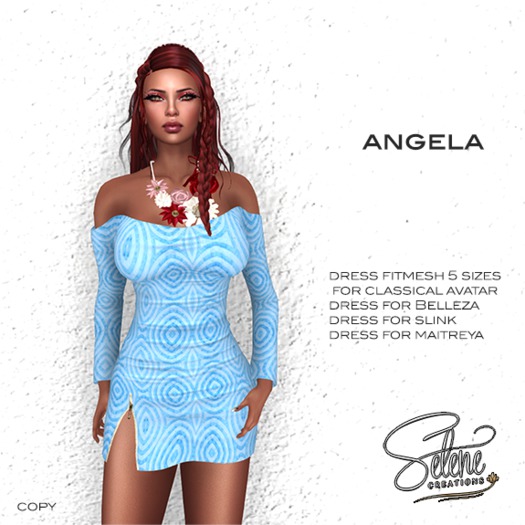 [Selene Creations] Angela circles Blue