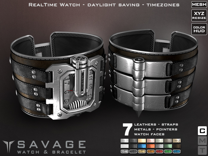 **RE** **RE** ReVoX Savage Watch & Bracelet BOX