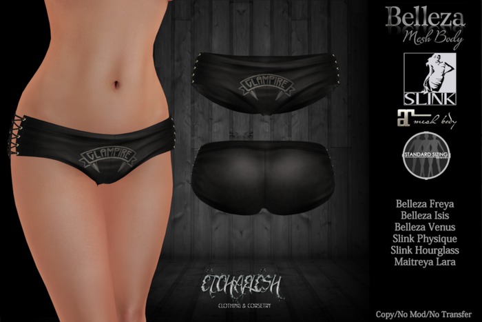 DEMO [Etchaflesh] Glampire Rayna Shorts