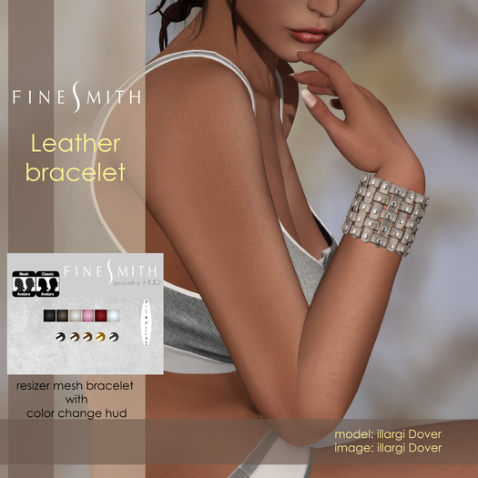 F I N E S M I T H LEATHER BRACELET 01