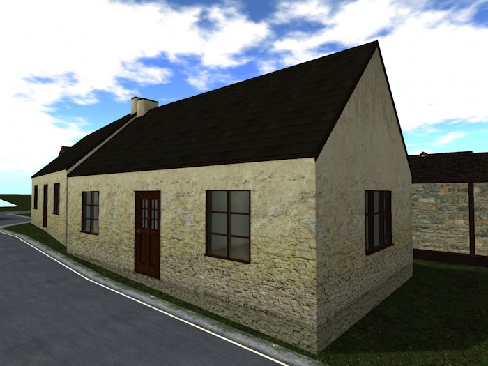 9 LI Traditional Cottage with Fireplace - Chin Rey's Keswick Cottage 1610 02Df