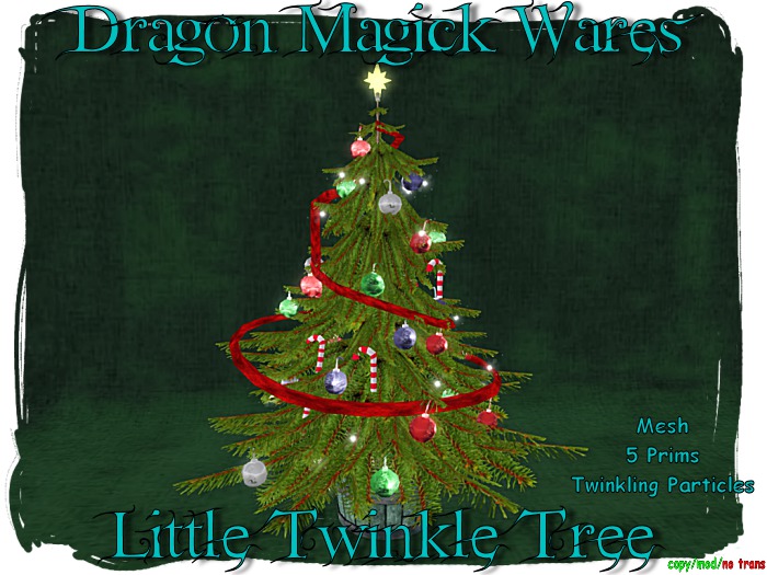 Dragon Magick Wares Liitle Twinkle Tree