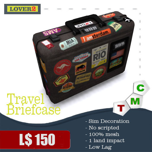 {LOVER2} - Travel Briefcase