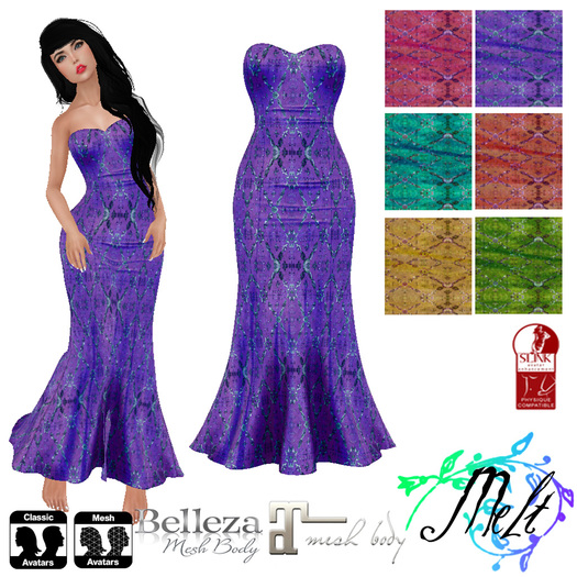 {Melt} Amina Gown