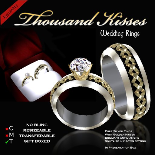 Exquisite Thousand Kisses Wedding Set