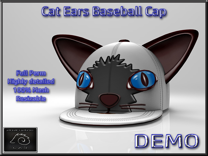 [PL] - DEMO - Cat Ears Baseball Cap