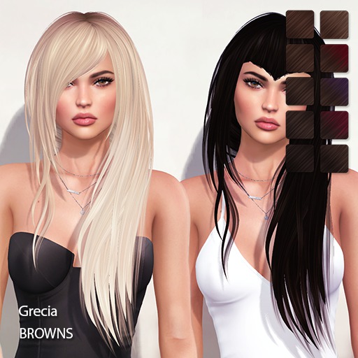 TRUTH HAIR Grecia -  browns