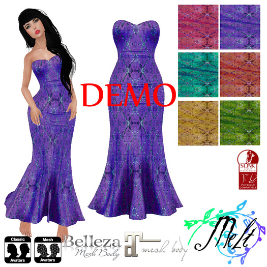 {Melt} Amina Gown Demo
