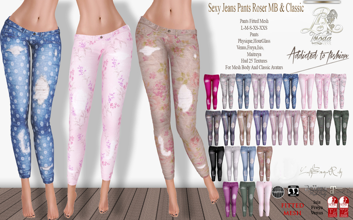 LSR - Sexy Jeans Pants Roser MB & Classic