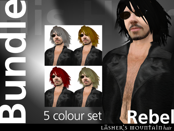 Rebel - Men's Hair Bundle - Resell