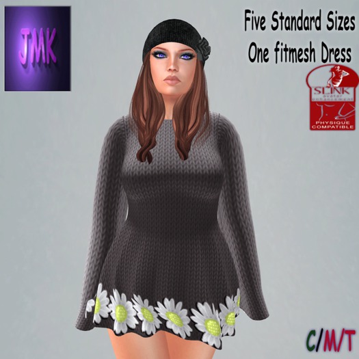 ~JMK~Renee Black Dress (bagged)